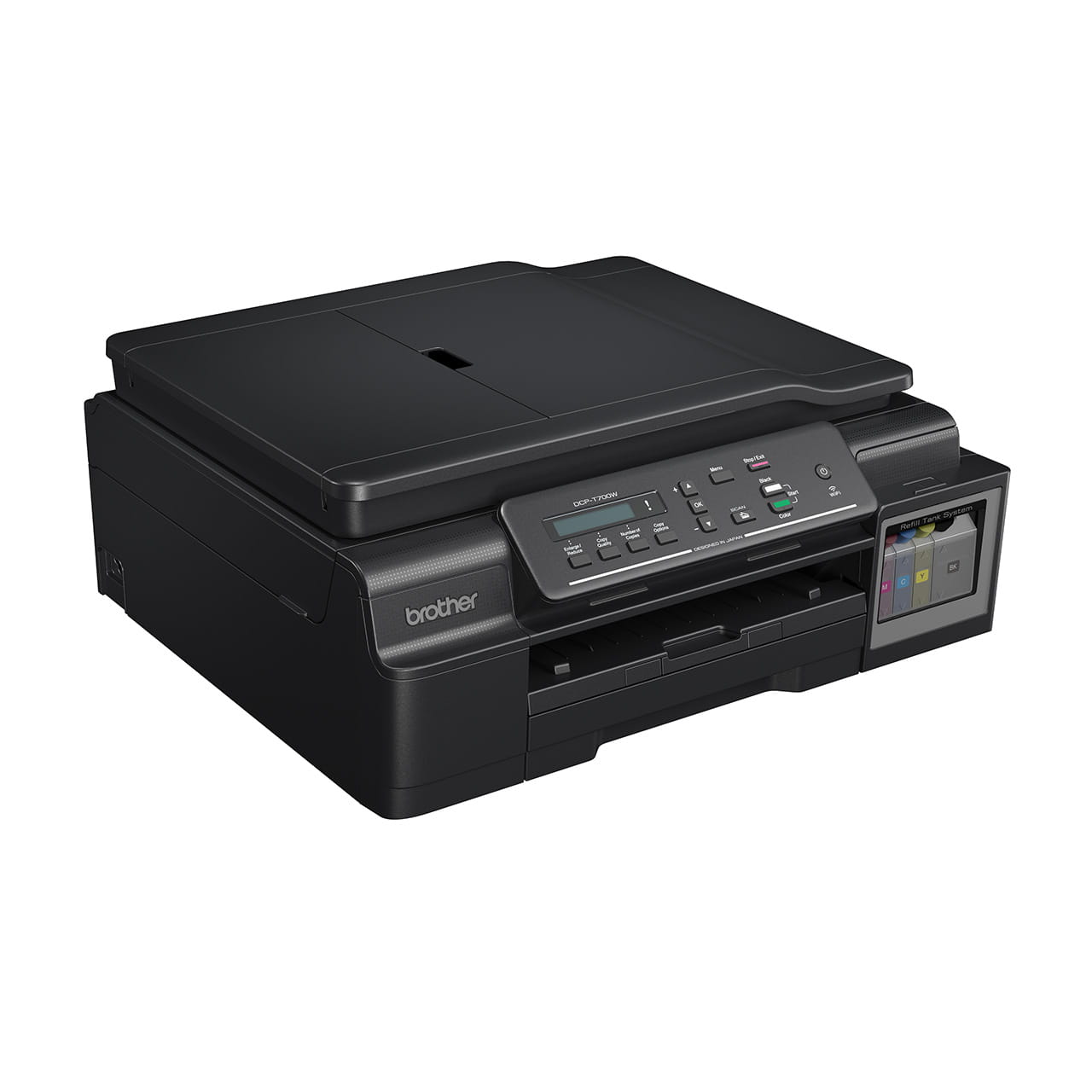 Brother DCP-T700W Ink Tank Printer Right side view