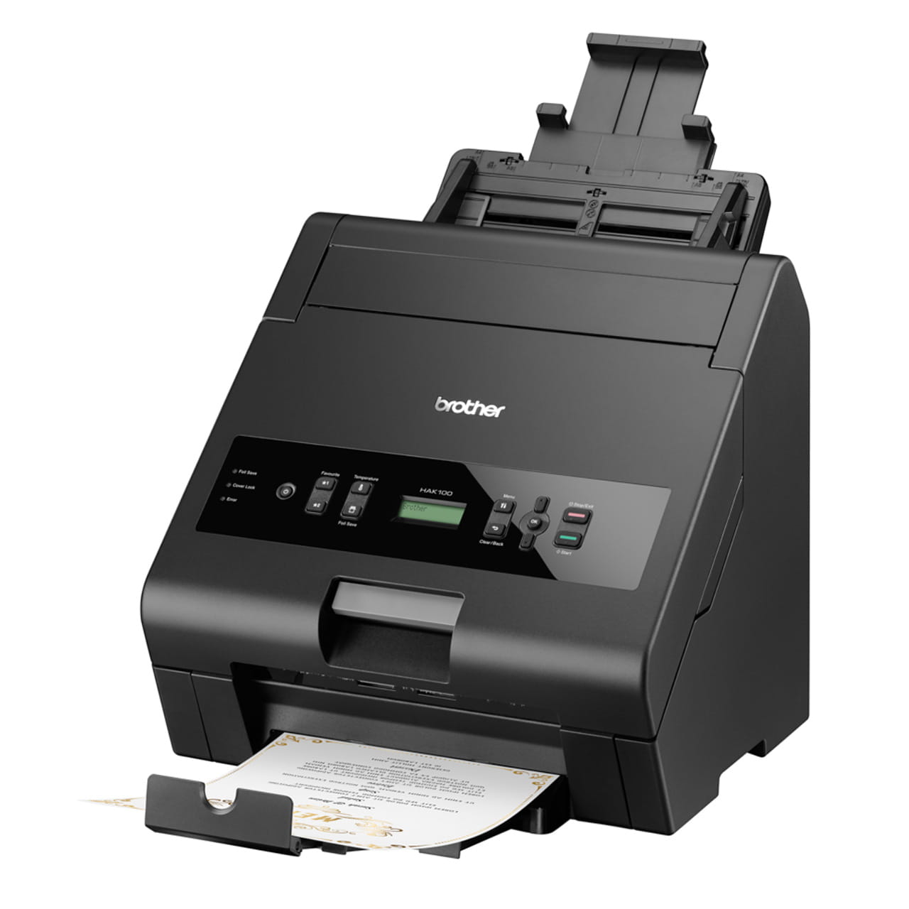 Brother HAK-100 Foil Printer Left Side View
