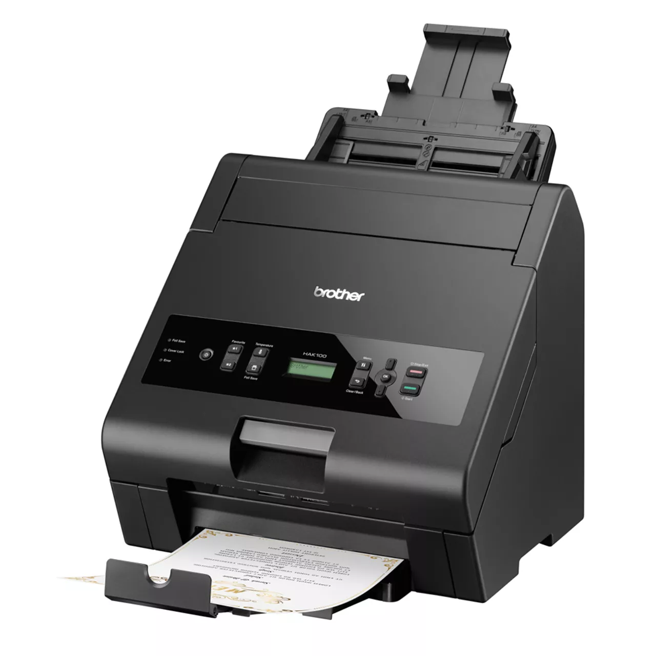 Brother HAK-100 Foil Printer Left Side View