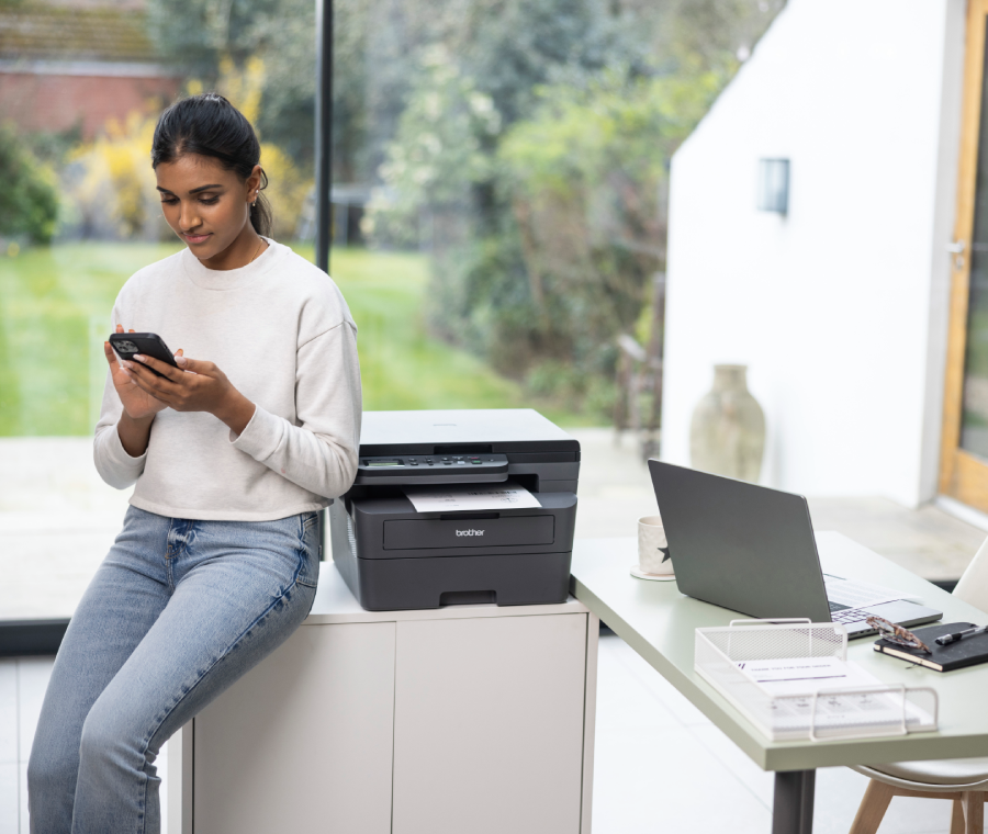 Brother DCP-L2640DW Flexible connectivity