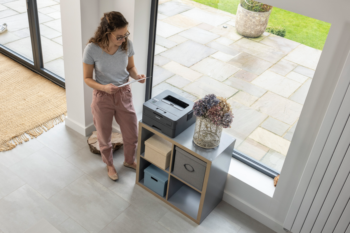 HL-L2461DW Quiet and Compact