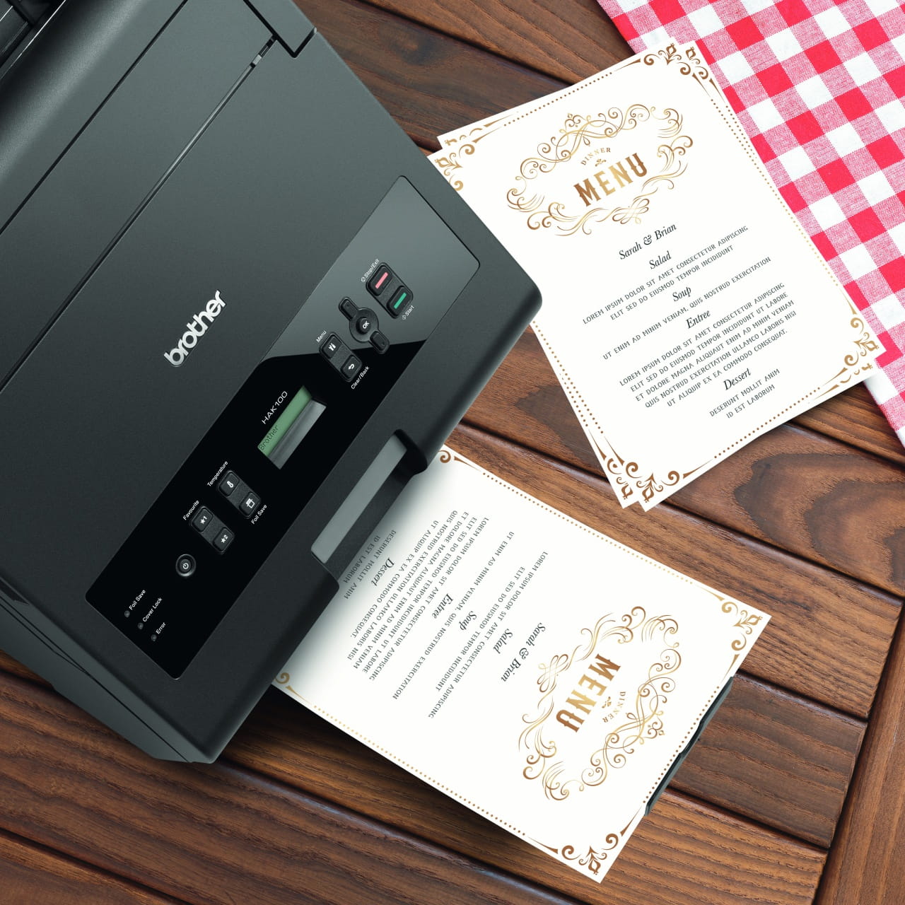 Brother HAK-100 Foil Printer