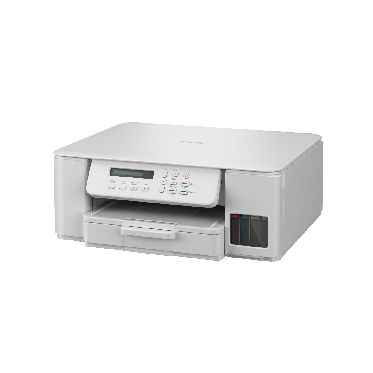 Brother DCP-T536DW Ink Tank Printer Left Side View