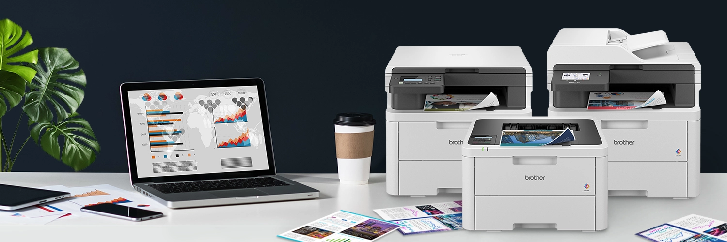 سلسلة طابعات Brother الليزرية الملونة بتقنية LED
