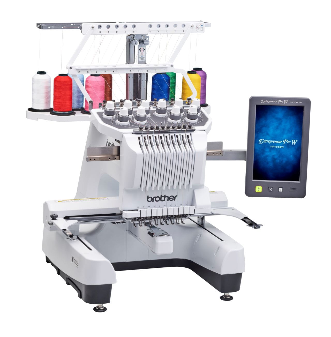Brother PR1060W Embroidery Machine Left Side View
