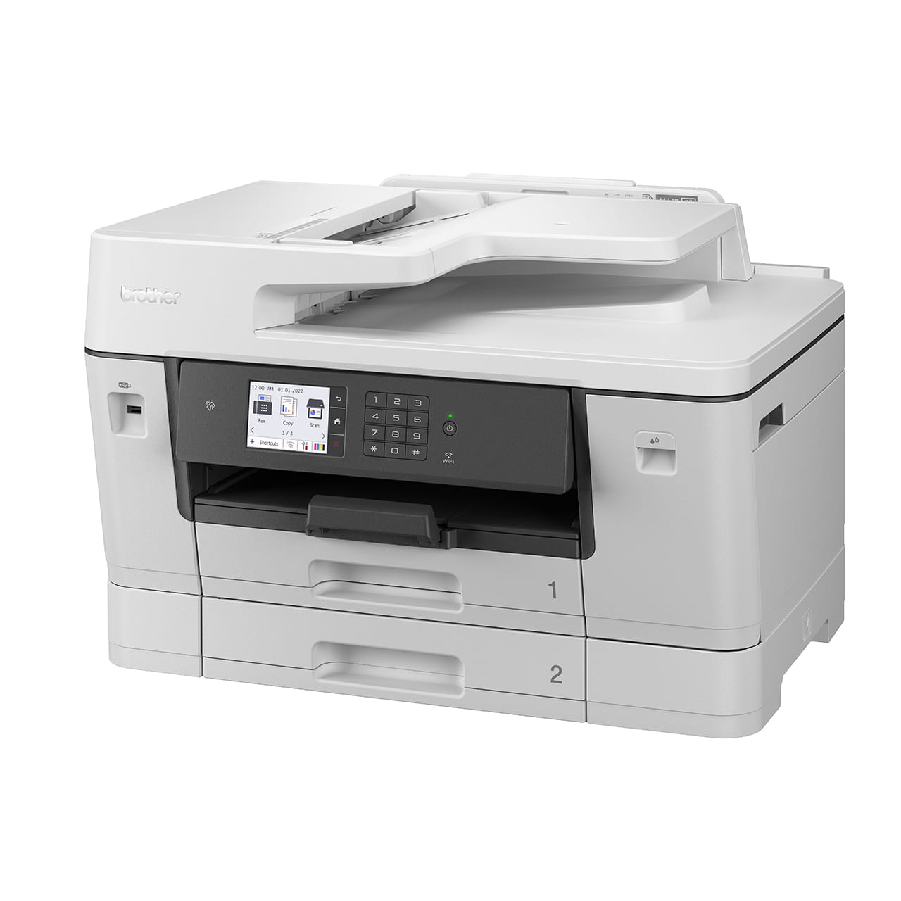 Brother MFC-J3940DW Inkjet Printer Left Side View