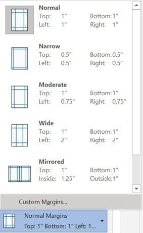 Reducing Printing Costs - Use smaller margins and line spacing