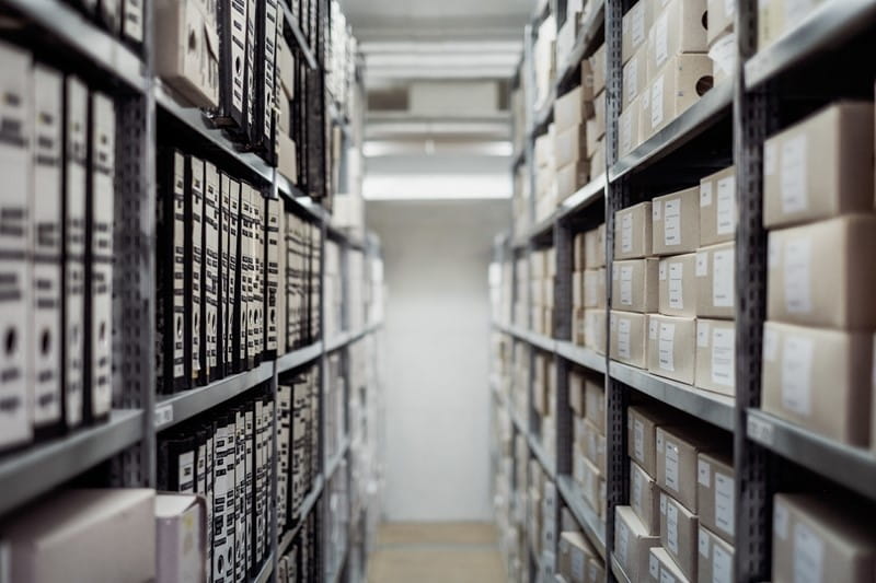 Efficient warehouse management with proper labelling system