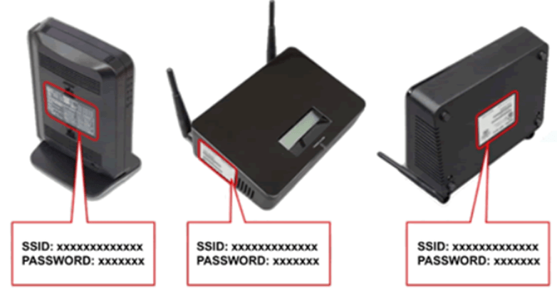 WiFi SSID and Password - Wireless Printer Set Up