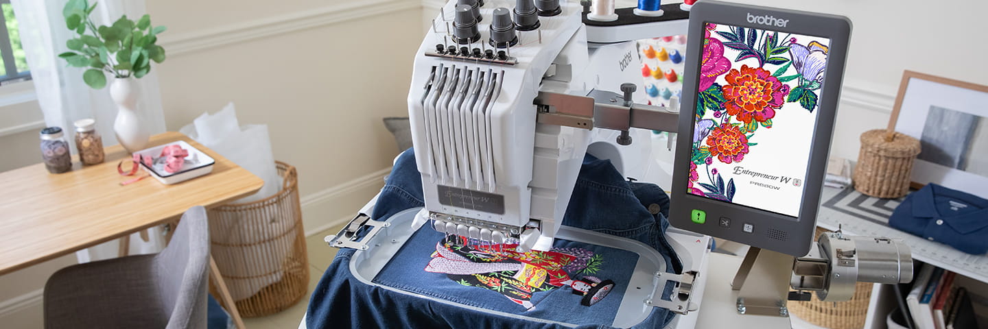 Professional Embroidery Machines