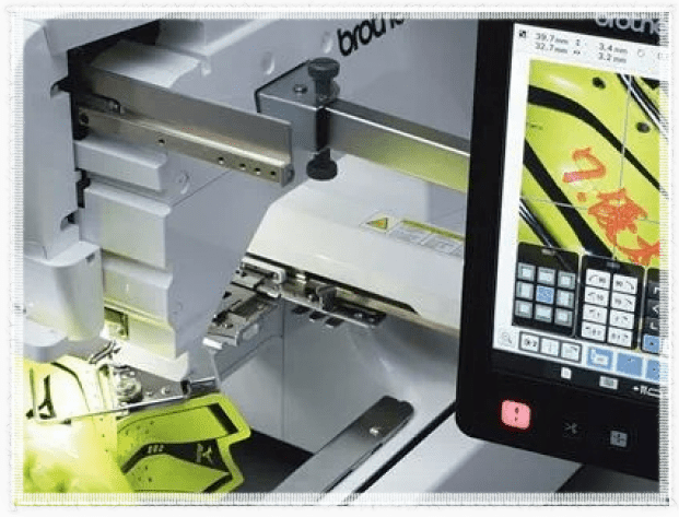 Embroidery Machine Features -  Accurate Embroidery Pattern Positioning