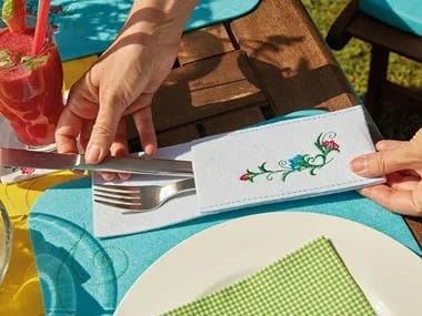 Embroidery Designs - Cutlery Holder