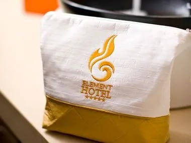 Embroidery Designs - Hotel Bags
