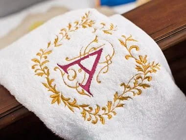 Embroidery Designs - Personalized Towels