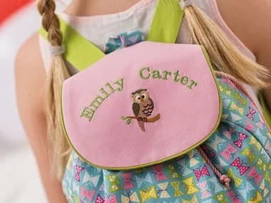 Embroidery Designs - Kids Bags