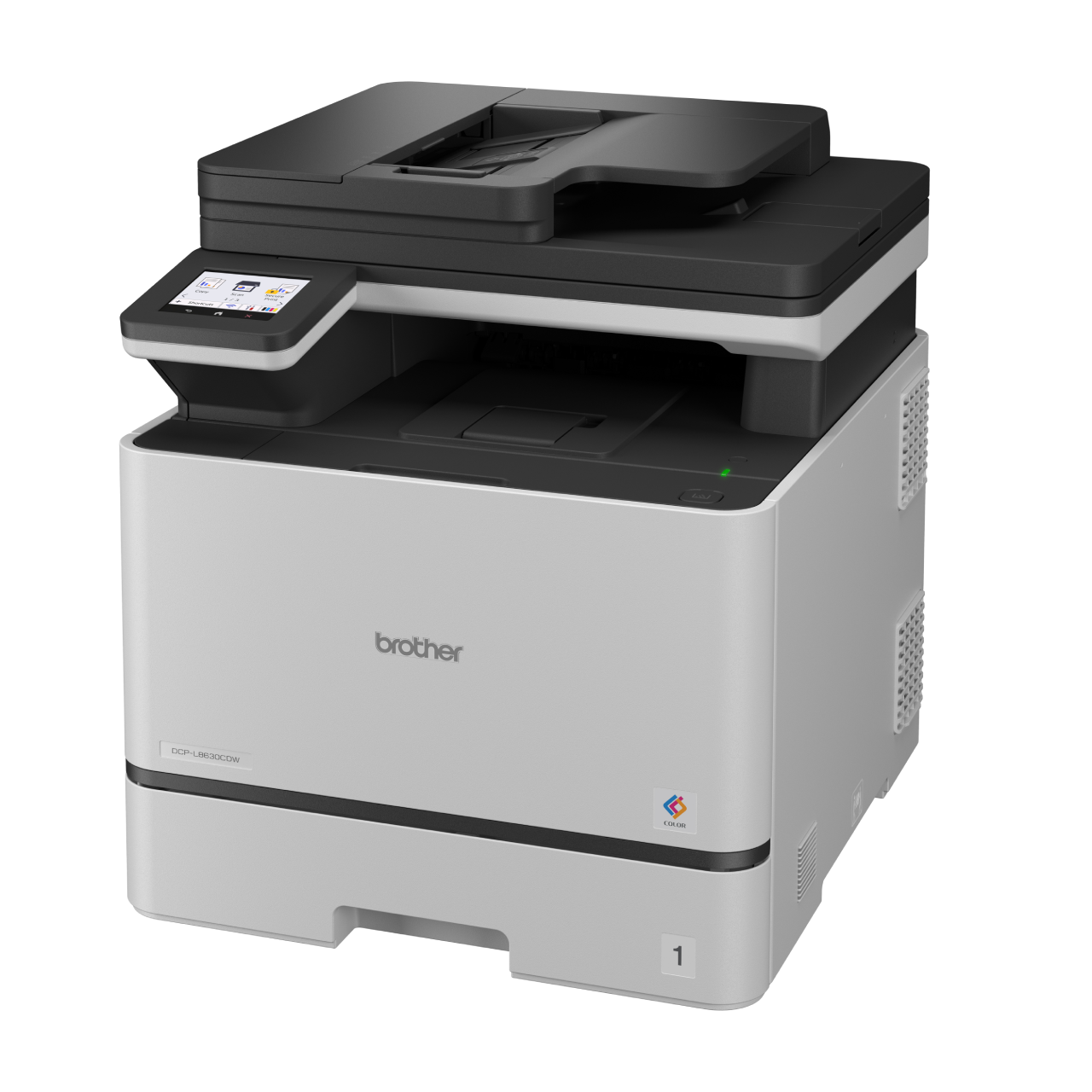 DCP-L8630CDW Colour Laser Printer - Left Side View
