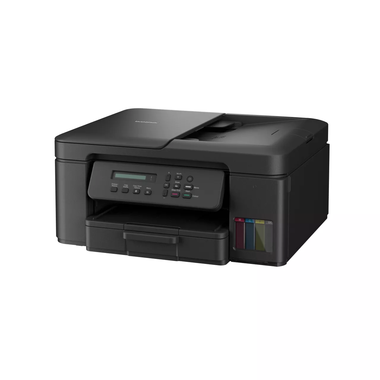Brother DCP-T730DW / DCPT730DW 3 in 1 Multifunction Colour Ink Tank Printer Left Side View