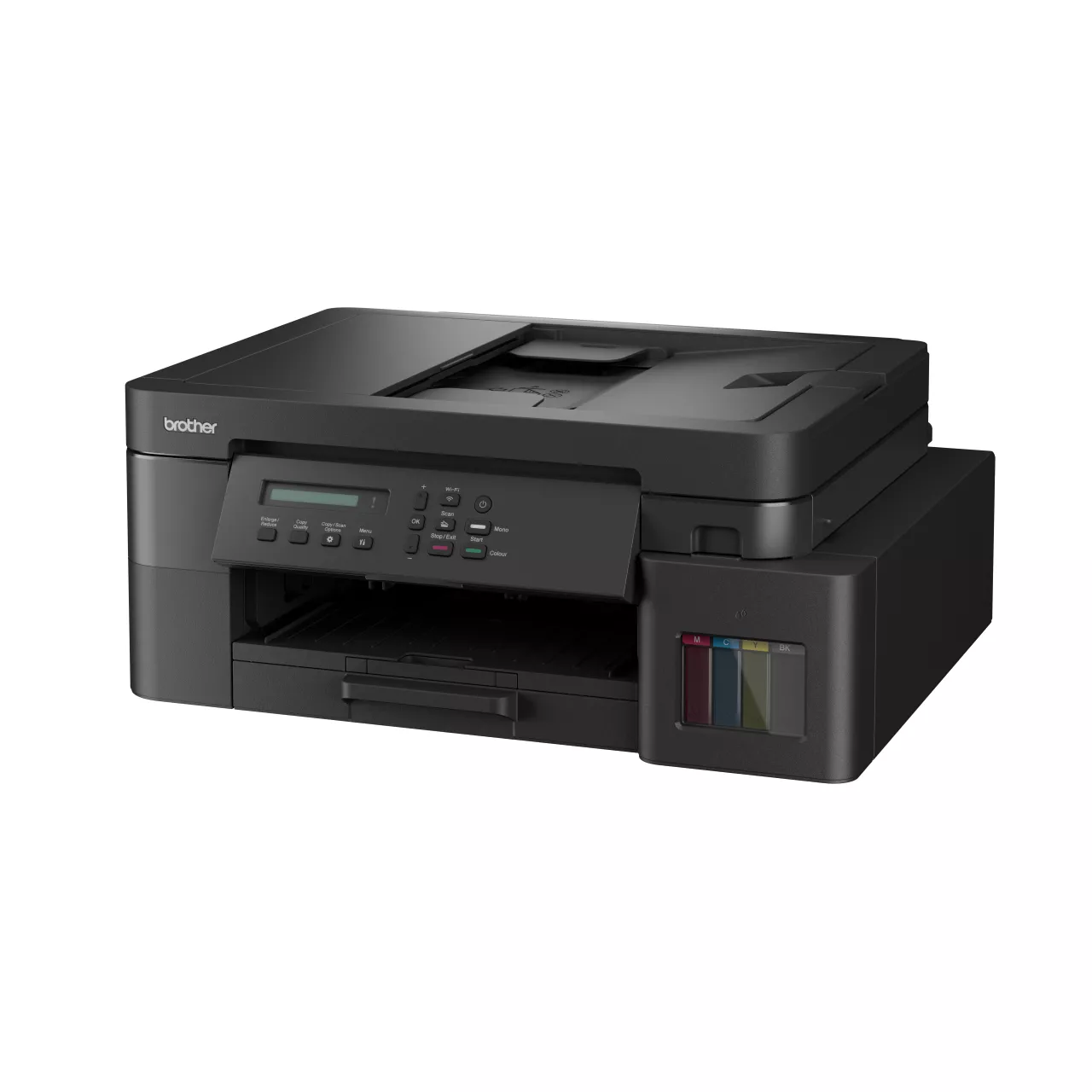 Brother DCP-T830DW Ink Tank Printer Left Side View