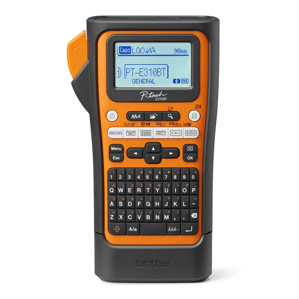 Brother PT-E310BTVP Label Printer (Label Maker) Front View