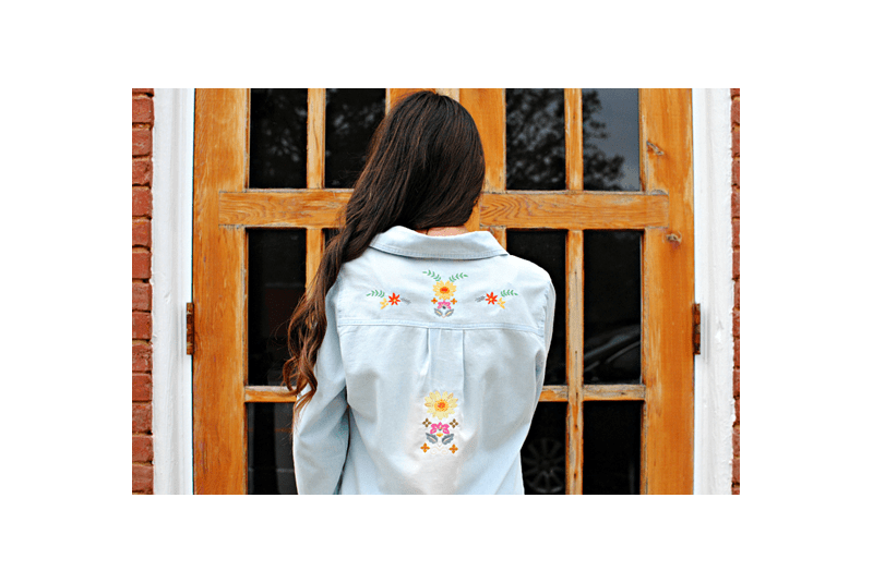 custom embroidery on jacket