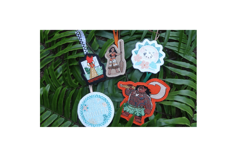 embroidered character patches for kids