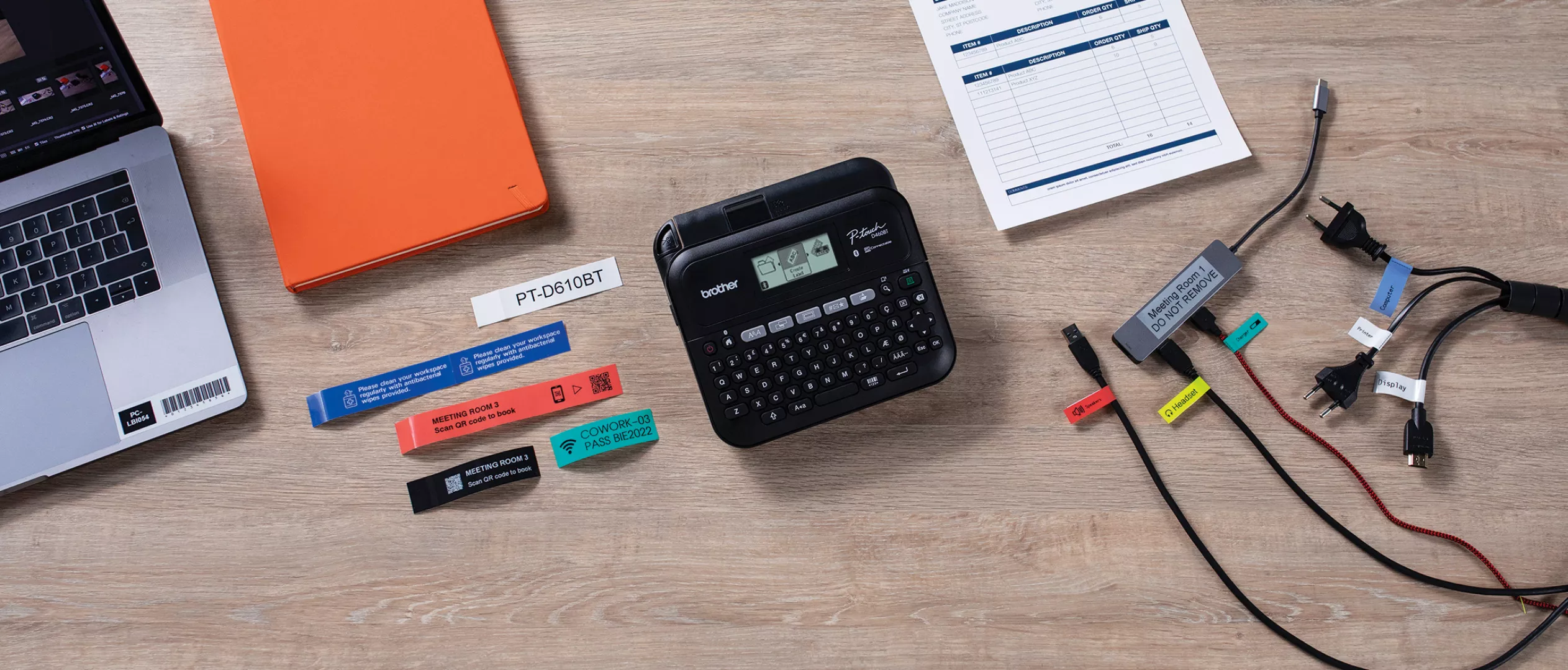 Simplifying Space with a Label Machine Banner