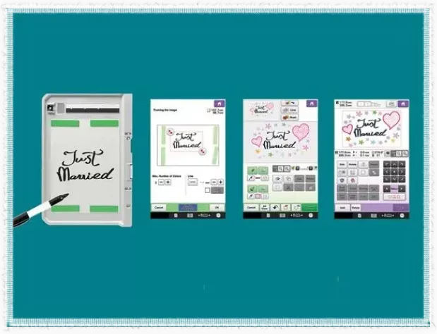 ماكينة تطريز الميزات - My Design Center at Brother Gulf, Middle East & Africa