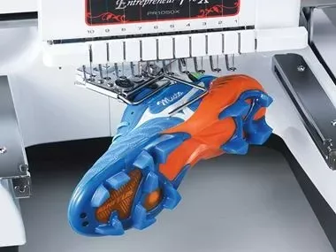 Embroidery Machine - Personalized Shoes at Brother Gulf, Middle East & Africa