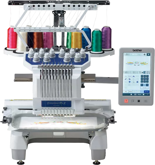 ماكينة التطريز التجارية PR1055X at Brother Gulf, Middle East & Africa
