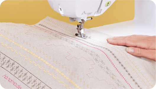 291 Built-in Stitches including 10 Buttonholes at Brother Gulf, Middle East & Africa