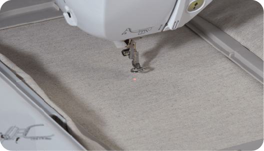 Precise LED Pointer For Perfect Needle Positioning at Brother Gulf, Middle East & Africa
