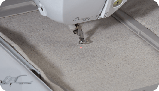Precise LED Pointer for Perfect Needle Positioning at Brother Gulf, Middle East & Africa