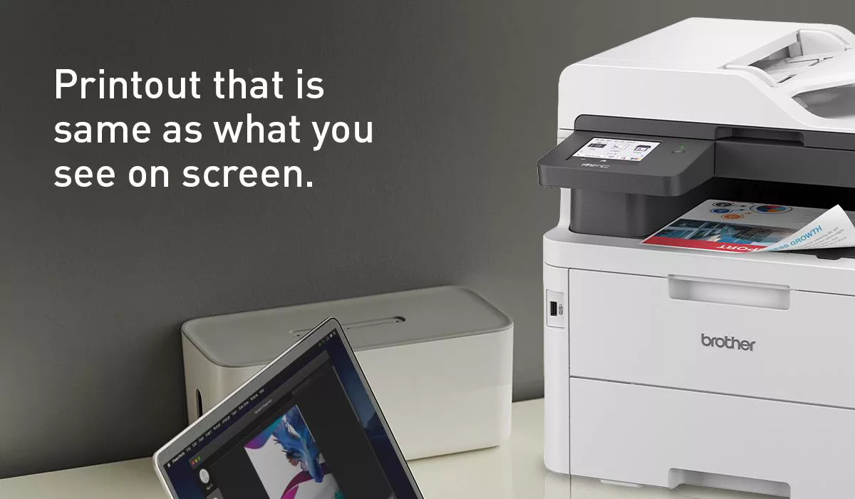 Printout that is same as what you see on screen