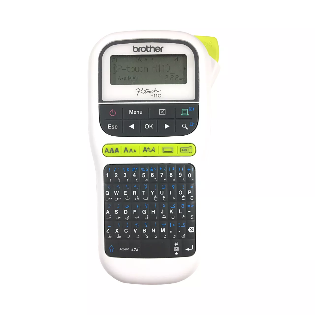 Label Printer PT-H110 Front view