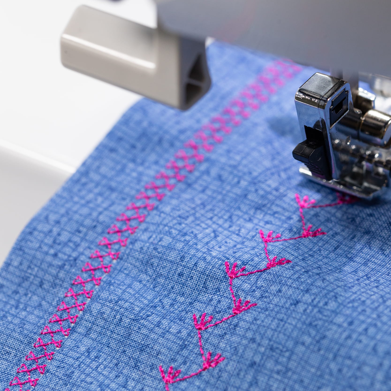 Embroidery Machine Feature - Custom Stitch