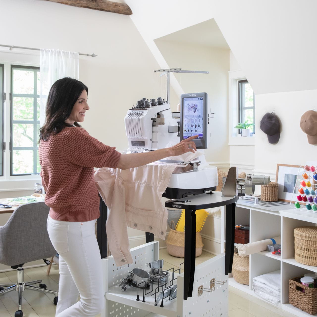 Brother PR680W Computerized Embroidery Machine