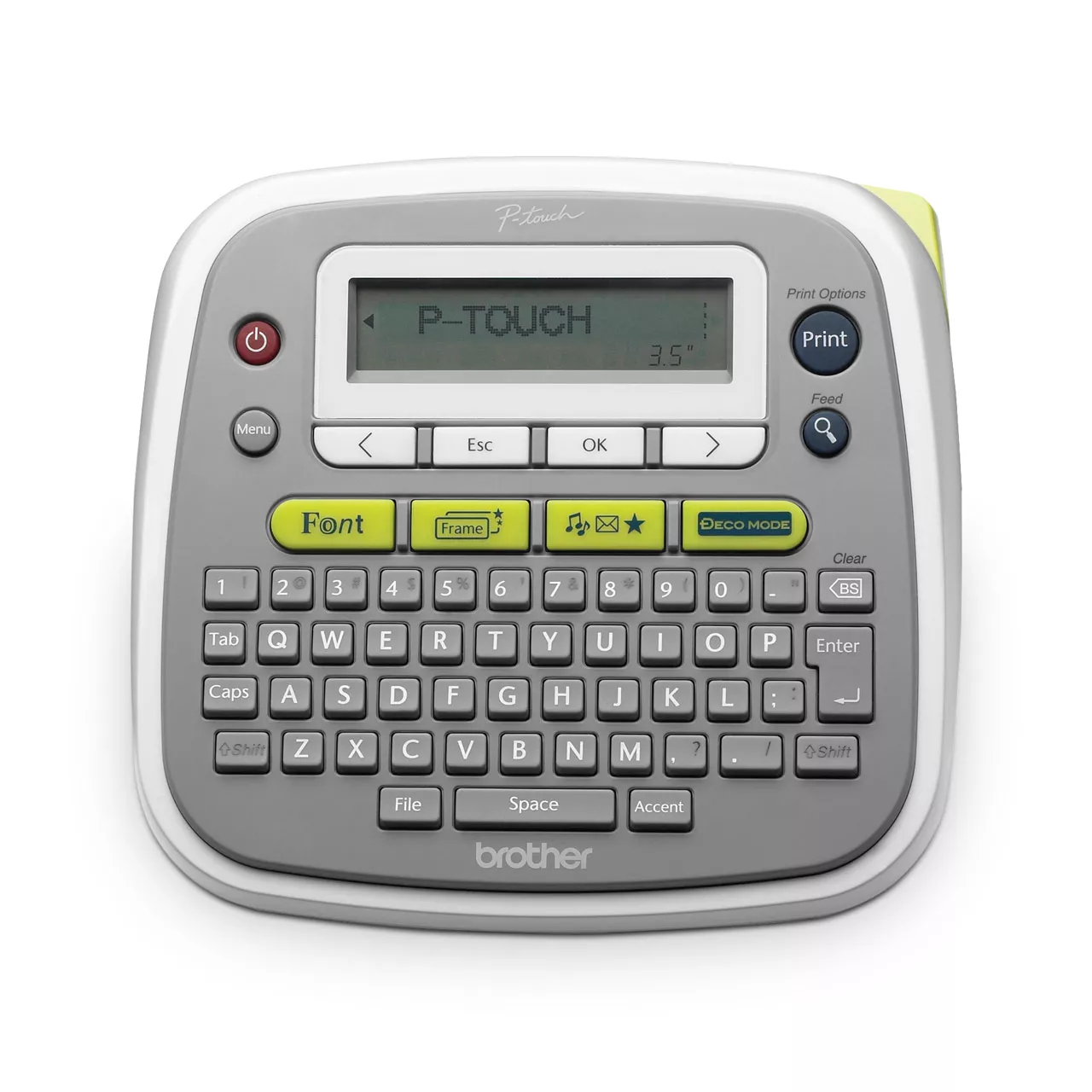 Label Printer PT-D200 Front view