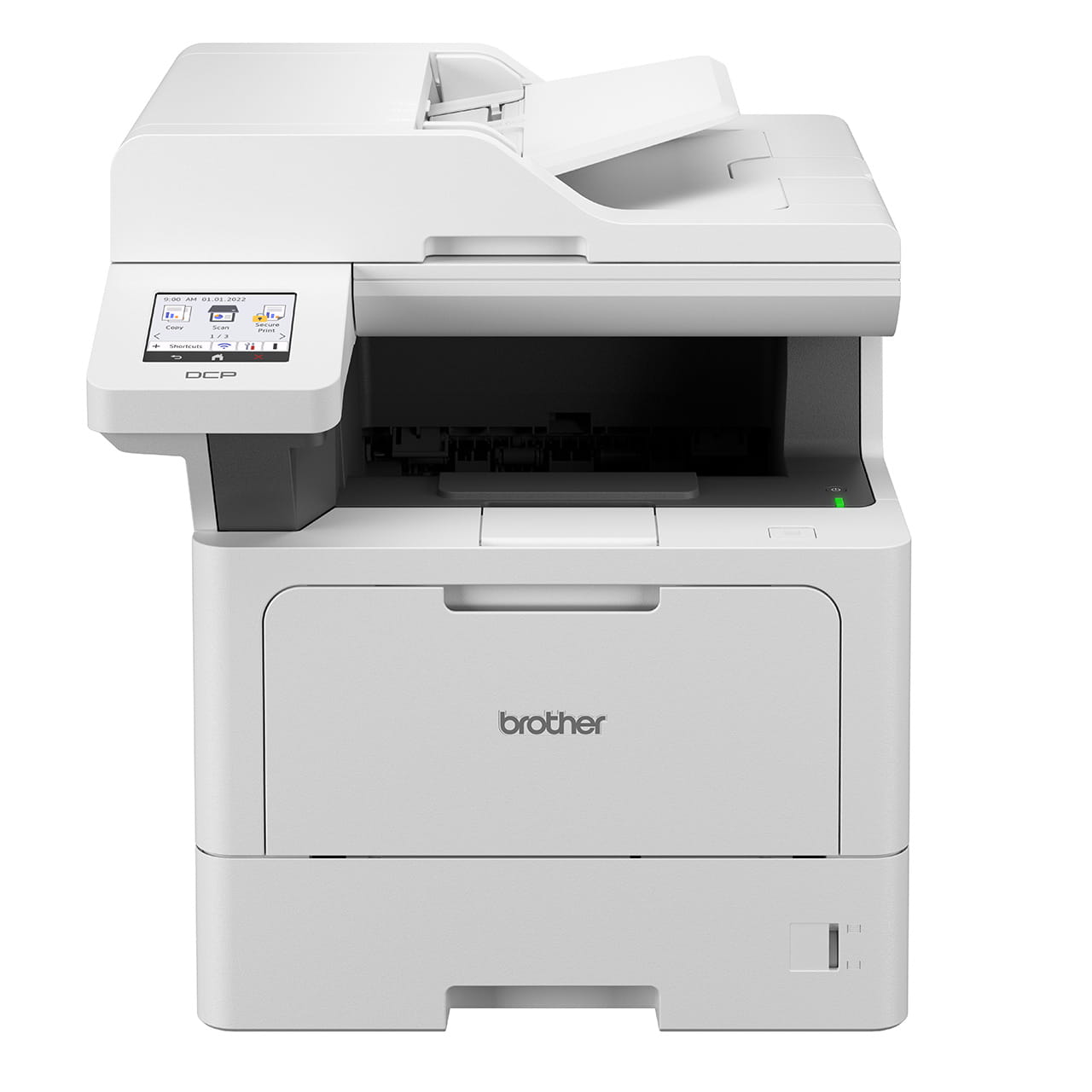 Brother DCP-L5510DW طابعات ليزرية أحادية اللون منظر أمامي