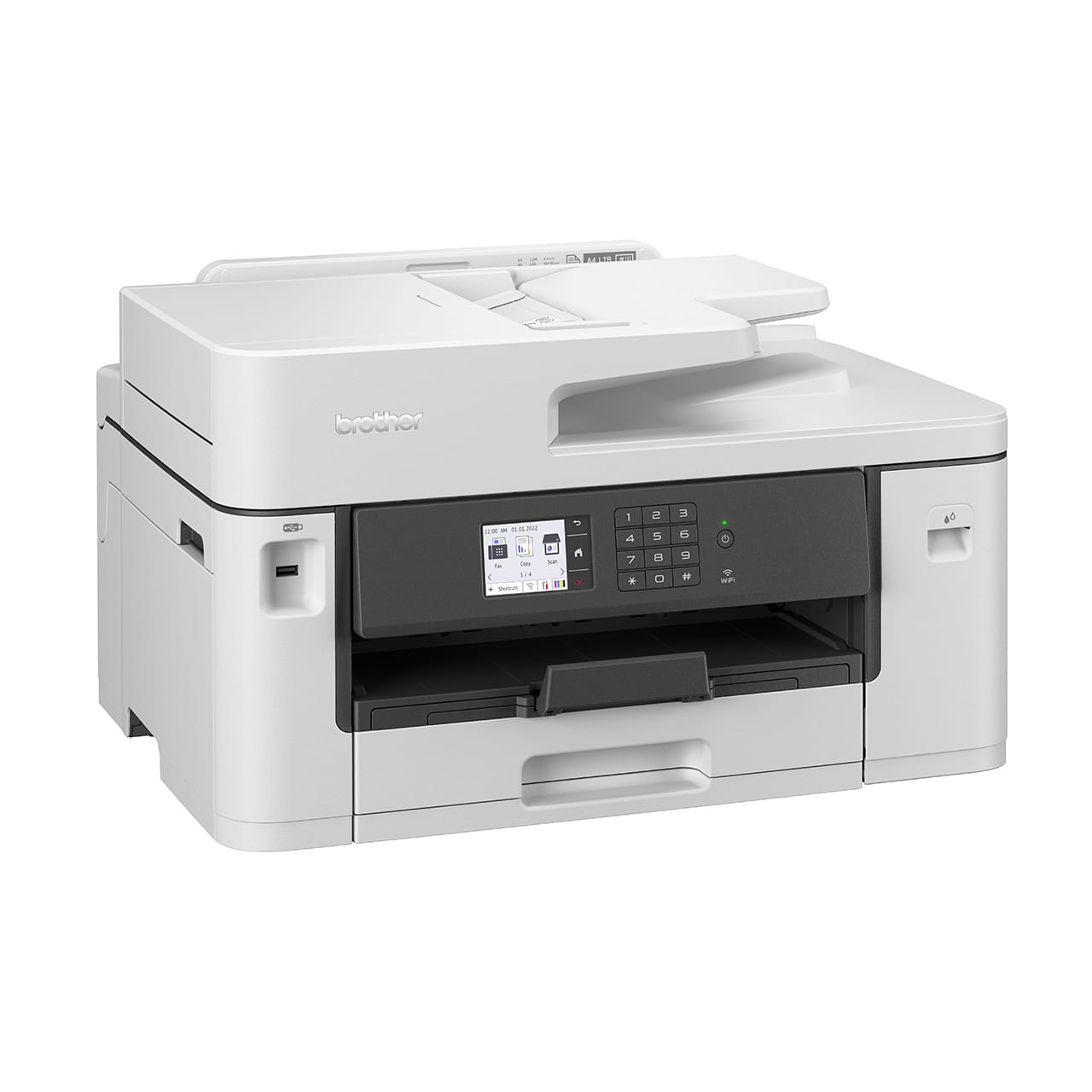 Brother MFC-J2340DW طابعة نافثة للحبر منظر الجانب الأيمن