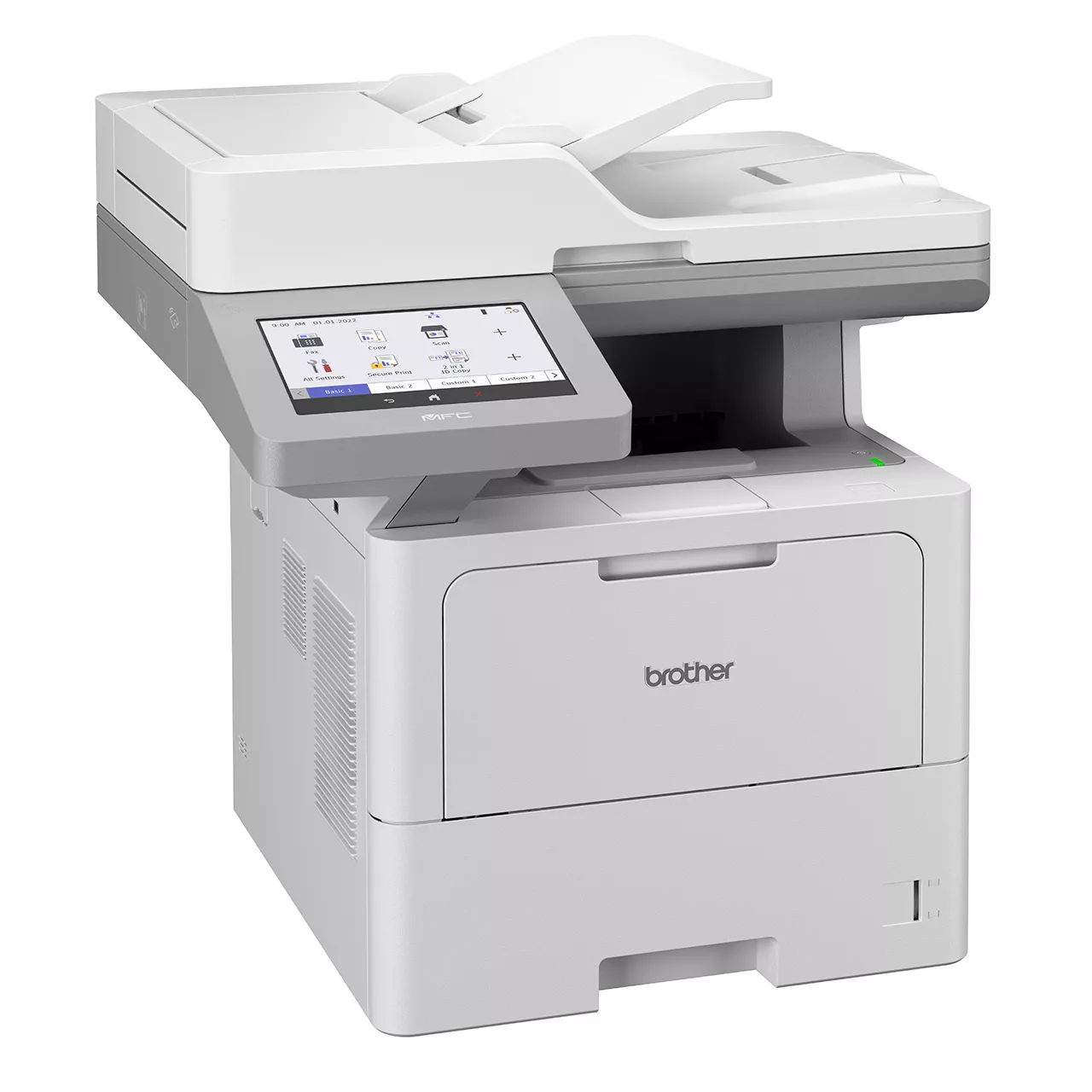 Brother MFC-L6910DN طابعات ليزرية أحادية اللون منظر الجانب الأيمن