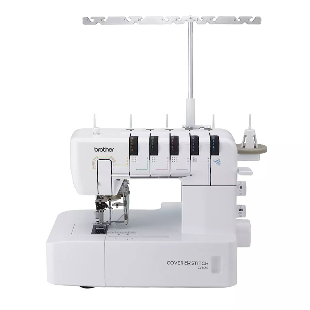 Brother CV3550 Double-Sided Coverstitch Machine – front view