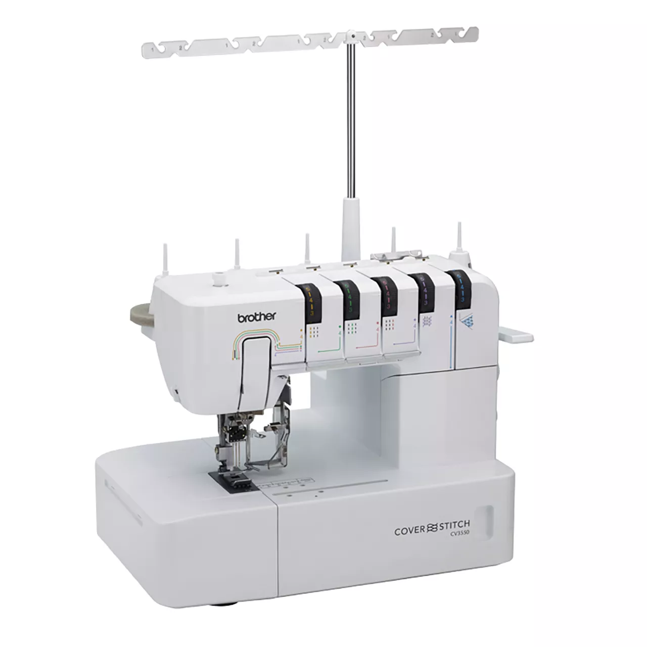 Brother CV3550 Double-Sided Coverstitch Machine – right-side view