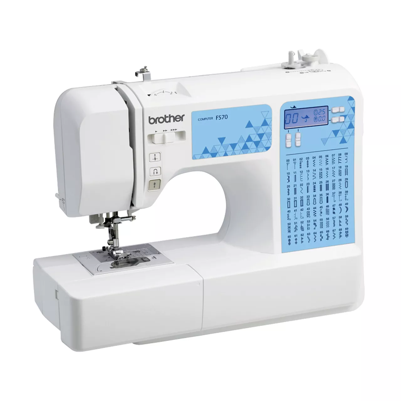 Brother FS70 Computerised Sewing Machine – right-side view
