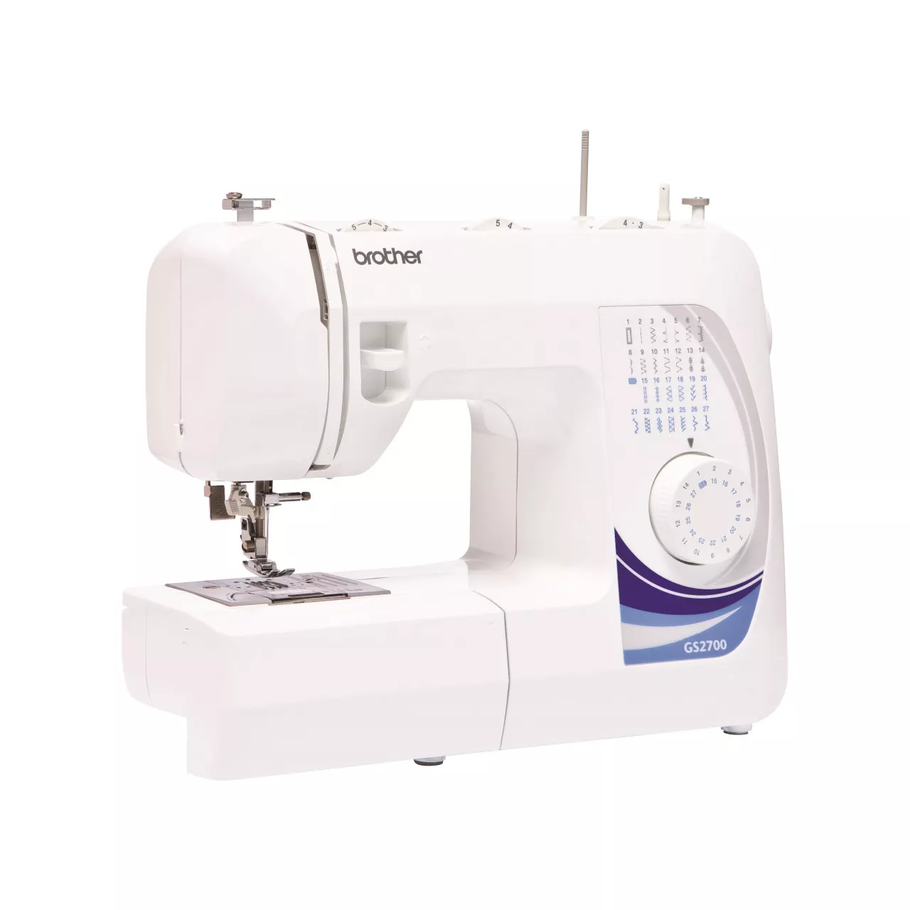 Brother GS2700 Traditional Metal Chassis Sewing Machine – front view