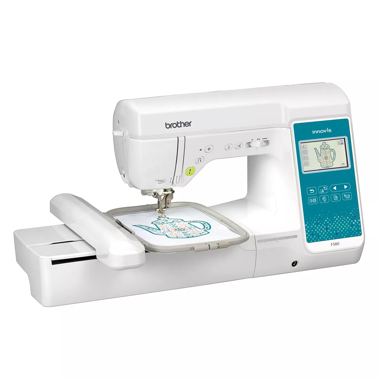 Brother Innov-is F580 Sewing, Quilting & Embroidery Machine  – right-side view