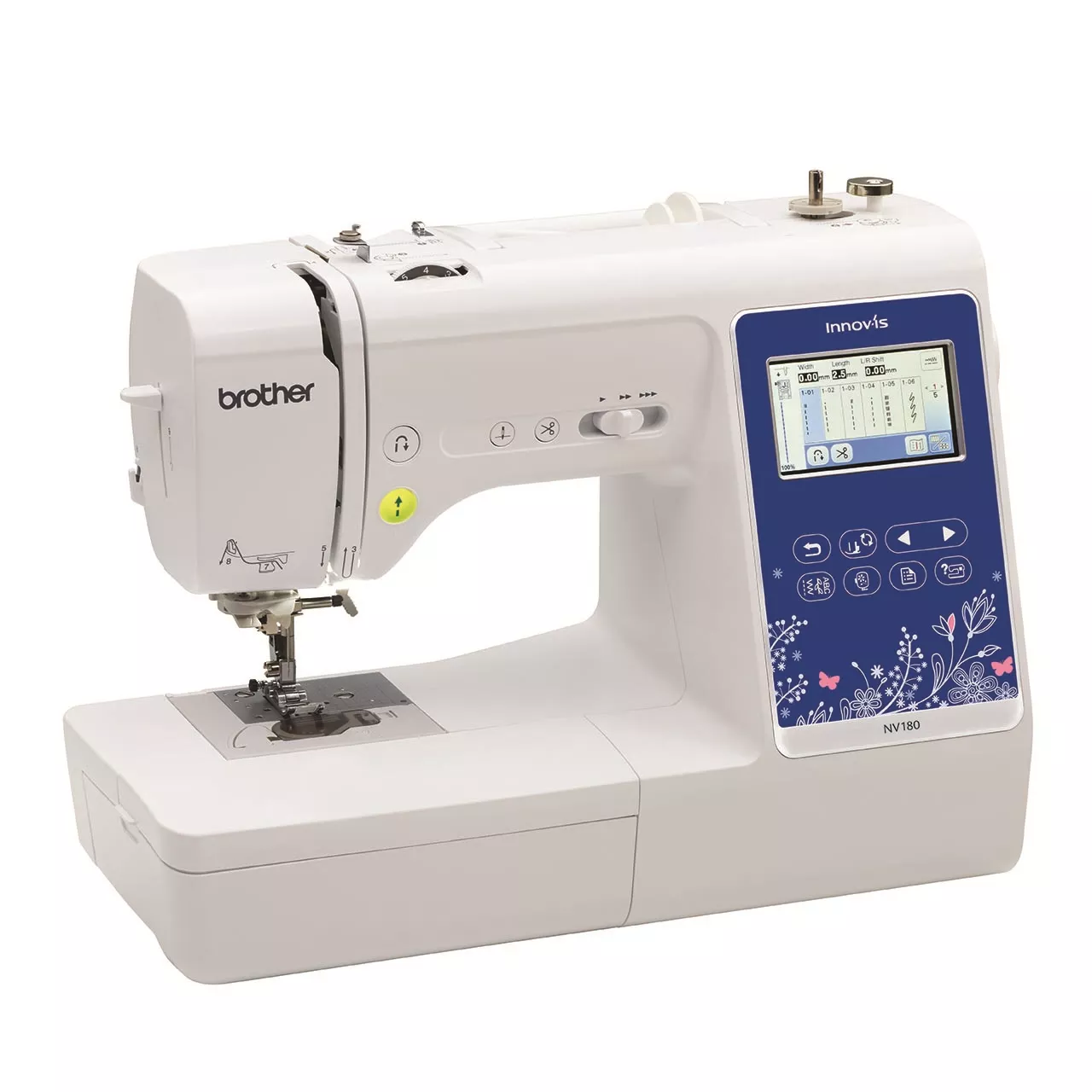 Brother Innov-is NV180 Sewing, Quilting & Embroidery Machine  – right-side view