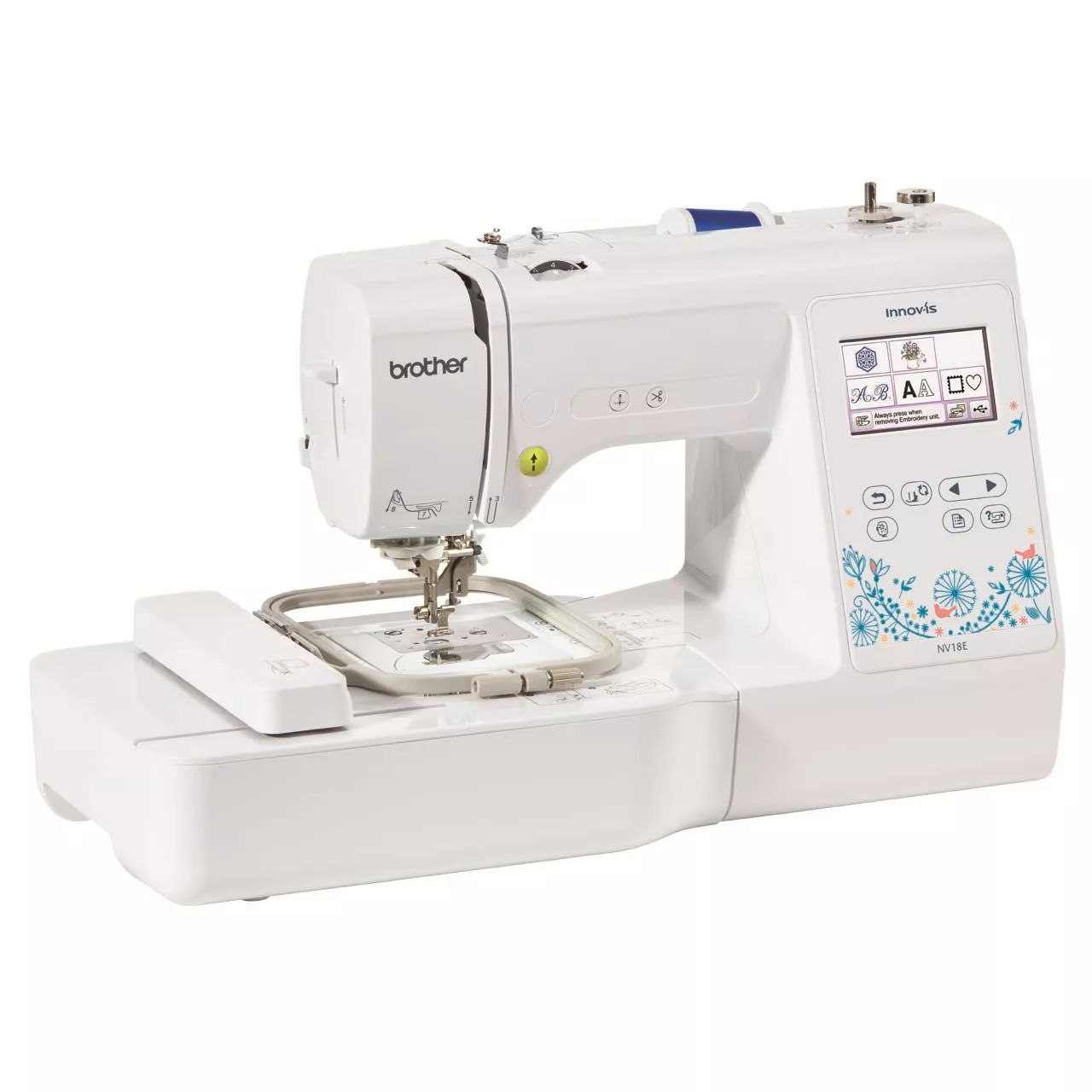 Brother Innov-is NV18E High Quality Embroidery Machine – right-side view