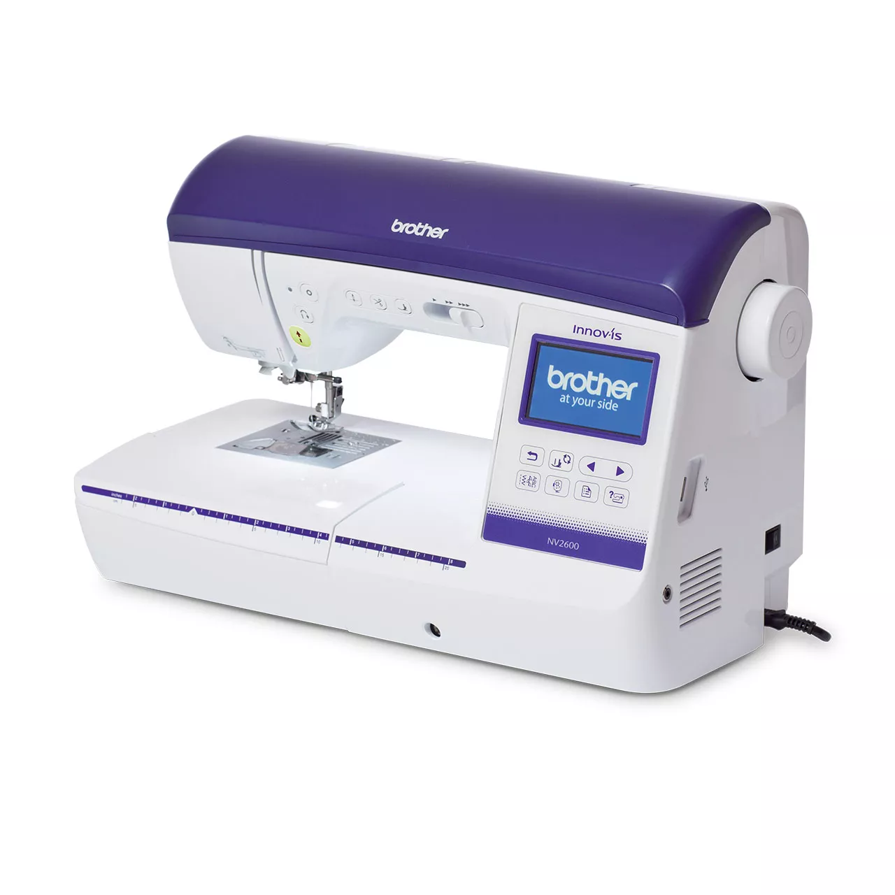 Brother Innov-is NV2600 Sewing, Quilting & Embroidery Machine  – left-side view
