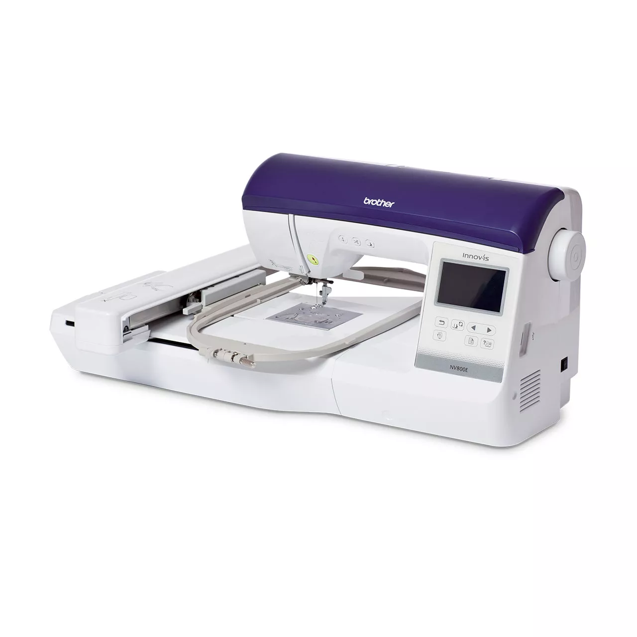 Brother Innov-is NV800E Full-featured Embroidery Machine – left-side view