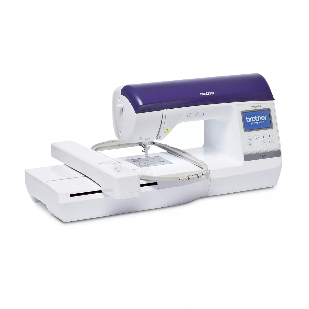 Brother Innov-is NV800E Full-featured Embroidery Machine – right-side view
